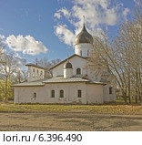 Церковь Воскресения Христова со Стадища (Псков) (2013 год). Стоковое фото, фотограф Валентина Троль / Фотобанк Лори