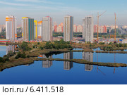 Санкт-Петербург. Новостройки жилого комплекса "София" во Фрунзенском районе (2014 год). Редакционное фото, фотограф Александр Тарасенков / Фотобанк Лори