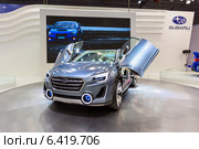 Subaru VIZIV-2 Concept. Московский международный автомобильный салон 2014. Редакционное фото, фотограф Сергей Лаврентьев / Фотобанк Лори