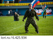 ВДВ. Спартакиада допризыного молодежи Москвы (2014 год). Редакционное фото, фотограф Галина Попова / Фотобанк Лори
