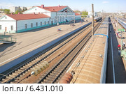 Железнодорожная станция Вязьма (2014 год). Стоковое фото, фотограф Parmenov Pavel / Фотобанк Лори