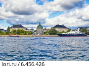 The view from the main harbour on Amalienborg. (2014 год). Стоковое фото, фотограф Сергей Пристяжнюк (Serg Zastavkin) / Фотобанк Лори