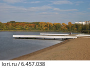 Пирс на озере Сенеж в Солнечногорске (2014 год). Стоковое фото, фотограф lana1501 / Фотобанк Лори