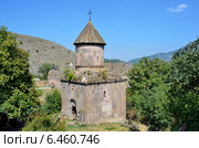 Церковь св. Геворга в средневековом монастыре Гошаванк (2014 год). Стоковое фото, фотограф Овчинникова Ирина / Фотобанк Лори