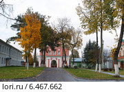 Покровский Хотьковский монастырь осенним днем (2014 год). Стоковое фото, фотограф Дмитрий Неумоин / Фотобанк Лори