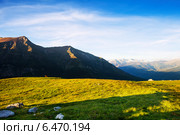Summer view of highland in Pyrenees. Стоковое фото, фотограф Яков Филимонов / Фотобанк Лори