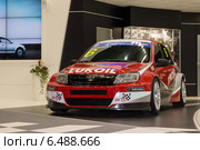 Лада Гранта Спорт (Lada Granta sport) на ММАС 2014. Редакционное фото, фотограф Алексей Назаров / Фотобанк Лори
