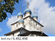 Фрагмент церкви Казанской иконы Божией Матери в Коломенском (2014 год). Редакционное фото, фотограф Овчинникова Ирина / Фотобанк Лори