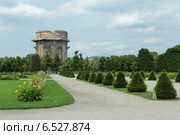 Зенитная башня в парке Аугартен. Вена, Австрия (2014 год). Стоковое фото, фотограф Vladislav Osipov / Фотобанк Лори