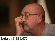 Пресс-конференция Независимой литературной премии "Дебют", посвященная объявлению номинантов среди молодых авторов за 2014 год.В жюри конкурса: Юрий Буйда. Редакционное фото, фотограф Александр С. Курбатов / Фотобанк Лори