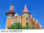 Здание Сasa Serra в центре Барселоны, Испания (2008 год). Стоковое фото, фотограф Vitas / Фотобанк Лори