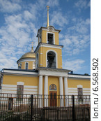 Церковь Успения Пресвятой Богородицы в Зубцове, Тверская область (2011 год). Стоковое фото, фотограф lana1501 / Фотобанк Лори