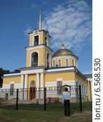 Церковь Успения Пресвятой Богородицы в Зубцове, Тверская область (2011 год). Стоковое фото, фотограф lana1501 / Фотобанк Лори
