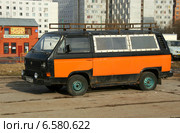Автомобиль Volkswagen Type 2 (T3) (2014 год). Редакционное фото, фотограф Щеголева Ольга / Фотобанк Лори