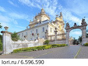Собор Святого Юра во Львове, Украина (2010 год). Стоковое фото, фотограф Михаил Марковский / Фотобанк Лори