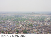 Джодхпур - синий город. Раджастан, Индия (2014 год). Стоковое фото, фотограф Николай Коржов / Фотобанк Лори