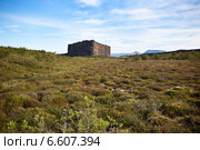 Каньон Асбирги, Северная Исландия (2012 год). Стоковое фото, фотограф Анастасия Золотницкая / Фотобанк Лори