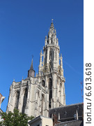 Кафедральный Собор Антверпенской Богоматери (2014 год). Стоковое фото, фотограф Татьяна Крамаревская / Фотобанк Лори