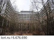 Ховринская заброшенная больница (2014 год). Стоковое фото, фотограф Denis Chikarev / Фотобанк Лори
