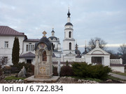 Город Малоярославец. Свято-Никольский Черноостровский женский монастырь (2014 год). Стоковое фото, фотограф Литвяк Игорь / Фотобанк Лори