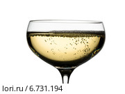 champagne glass with champagne. Стоковое фото, фотограф Erwin Wodicka / Фотобанк Лори