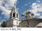 Москва. Церковь Николая Чудотворца в Пыжах на Большой Ордынке (2014 год). Стоковое фото, фотограф Михаил Ворожцов / Фотобанк Лори