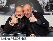 Graham Bonnet британский рок-вокалист, автор песен и Игорь Сандлер (2012 год). Редакционное фото, фотограф Marina_Zubritskaya / Фотобанк Лори