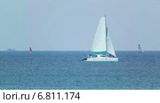Морская регата. Стоковое видео, видеограф Игорь Жоров / Фотобанк Лори