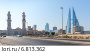 Улица Shaikh Hamad Causeway. Манама, Бахрейн (2014 год). Редакционное фото, фотограф EugeneSergeev / Фотобанк Лори