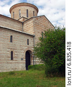 Патриарший собор в Пицунде, Абхазия (2004 год). Стоковое фото, фотограф Евгений Ткачёв / Фотобанк Лори
