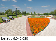 Цветочная аллея в Царицыне (2012 год). Редакционное фото, фотограф Алексей Голованов / Фотобанк Лори