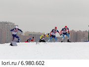 Москва, кубок FIS по лыжным гонкам на Поклонной горе (2015 год). Редакционное фото, фотограф Дмитрий Неумоин / Фотобанк Лори
