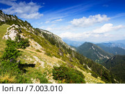 Simple mountains landscape. Стоковое фото, фотограф Яков Филимонов / Фотобанк Лори