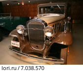 Москва. Музей ретроавтомобилей - "Автовилль". Бьюик Эйт (57S), 1932 год выпуска, США (2015 год). Редакционное фото, фотограф Александр С. Курбатов / Фотобанк Лори