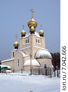 Свято-Троицкий храм в Железногорске-Илимском. Иркутская область (2015 год). Стоковое фото, фотограф Юлия Батурина / Фотобанк Лори