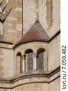 Церковь Святого Франциска Ассизского ( Franz Von Assisi Kirche) на Мексиканской площади ( Mexikoplatz) в Вене. Австрия (2014 год). Стоковое фото, фотограф stargal / Фотобанк Лори