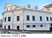 Москва, флигель усадьбы Бухвостовых во 2-м Зачальевском переулке (2014 год). Редакционное фото, фотограф Овчинникова Ирина / Фотобанк Лори