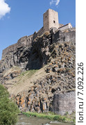 Крепость Хертвиси в южной Грузии (2013 год). Стоковое фото, фотограф Олег Хархан / Фотобанк Лори