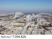 Предприятие газопромышленного комплекса в Западной Сибири. Стоковое фото, фотограф Владимир Мельников / Фотобанк Лори