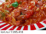 Weeknight Jambalaya, креольское блюдо. Стоковое фото, фотограф Александр Fanfo / Фотобанк Лори