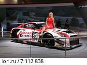 Nissan nismo sport на ММАС 2014. Редакционное фото, фотограф Владимир Тучин / Фотобанк Лори
