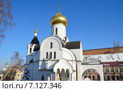 Казанская церковь у Скобы в Нижнем Новгороде (2015 год). Стоковое фото, фотограф Овчинникова Ирина / Фотобанк Лори
