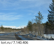 Дорога в горы. Стоковое фото, фотограф Ирина Здаронок / Фотобанк Лори