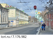 Москва, улица Спартаковская весной (2015 год). Редакционное фото, фотограф Овчинникова Ирина / Фотобанк Лори