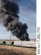 Пожары в Сибири (2015 год). Редакционное фото, фотограф Олег Брагин / Фотобанк Лори