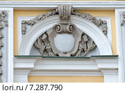 Москва, Подсосенский переулок, усадьба Прохоровых - Хлудовых. Элементы декора (2015 год). Стоковое фото, фотограф Овчинникова Ирина / Фотобанк Лори