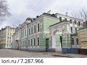 Москва, Подсосенский переулок, дом 21. Дом московских меценатов Морозовых (2015 год). Стоковое фото, фотограф Овчинникова Ирина / Фотобанк Лори