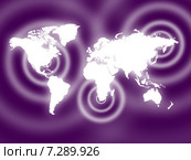 Background Mauve Indicates Global Globalize And Design. Стоковая иллюстрация, иллюстратор Stuart Miles / Фотобанк Лори