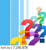 Question Marks Represents Frequently Asked Questions And Asking. Стоковая иллюстрация, иллюстратор Stuart Miles / Фотобанк Лори