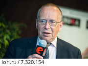 Вяземский, Юрий Павлович, русский писатель, философ, телеведущий (2015 год). Редакционное фото, фотограф Галина Попова / Фотобанк Лори